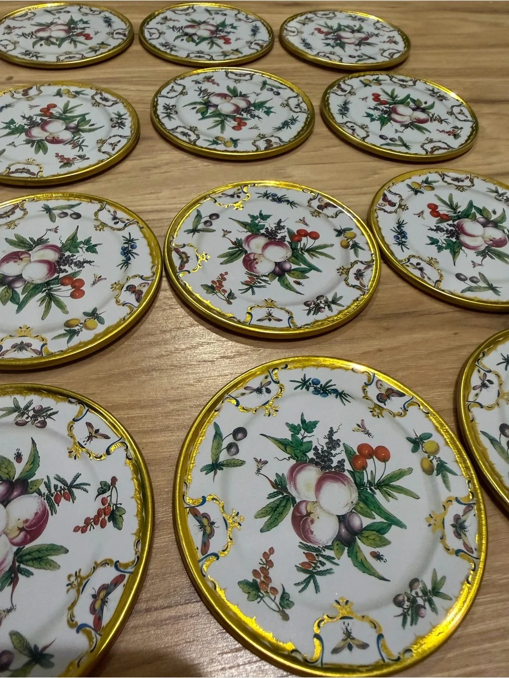 MMA Metropolitan Museum of Art Duke of Gloucester Coasters Set of 12 Tin Case